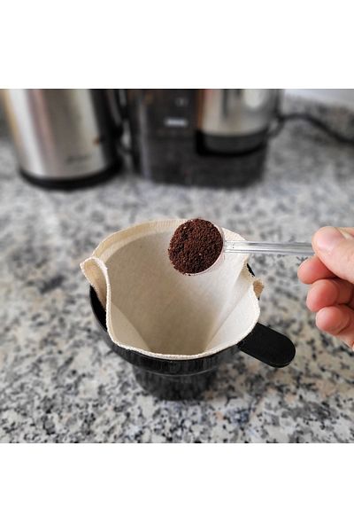 Going Zeero 2 Washable Coffee Filters with Raw Cotton