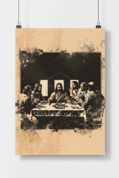 Luna Marissa Τελευταία αφίσα για δείπνο - Μέσα από τον τοίχο χωρίς πλαίσιο