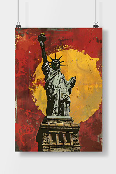 Luna Marissa Αφίσα Άγαλμα της Ελευθερίας Αφίσα τοίχου χωρίς πλαίσιο