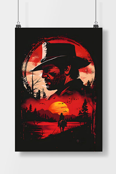 Luna Marissa RDR2 Poster Çerçevesiz Duvar Posteri