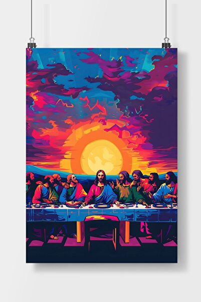 Luna Marissa Τελευταία αφίσα για δείπνο - Μέσα από τον τοίχο χωρίς πλαίσιο