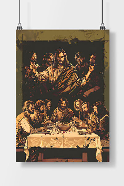 Luna Marissa Τελευταία αφίσα για δείπνο - Μέσα από τον τοίχο χωρίς πλαίσιο