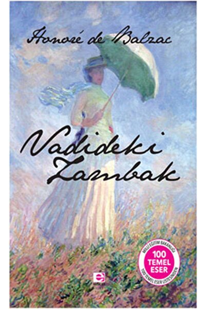 E yayınları Vadideki Zambak - Honore de Balzac 9789753902786