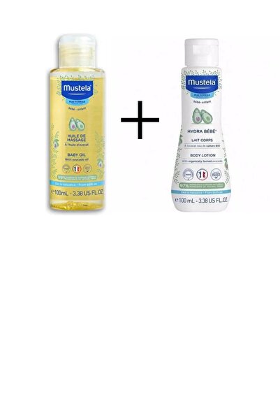 Mustela Bebek Bakım Masaj Yağı 100ml-Mustela Hydra Bebe Günlük Kullanıma Uygu...