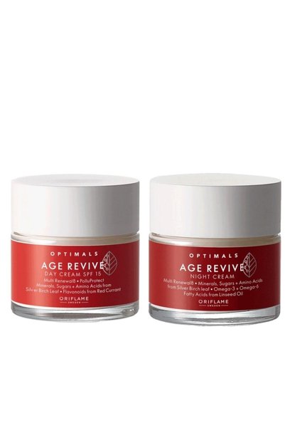 Oriflame كريم الليل Age Revive + مجموعة كريم النهار Age Revive 42548-42549