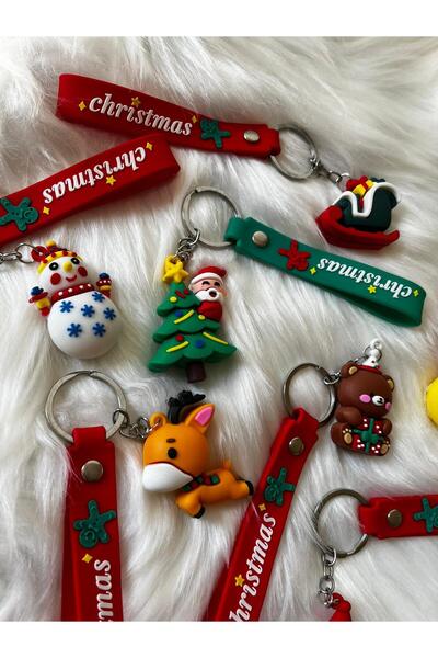 womistore Yılbaşı Temalı Anahtarlık