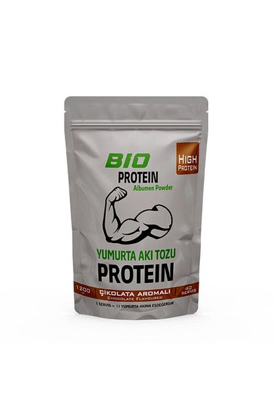 BioProtein Chocolate Flavored Egg White Powder Egg White Powder 1200 Gr