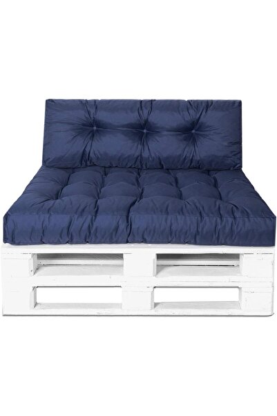 Rual Bahçe Balkon Palet Üstü Minder Su Geçirmez Kumaş 120x80cm (Palet Ölçüsünde)