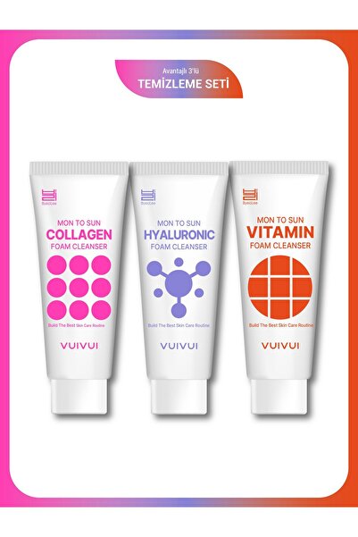 byeolee Vita10 Kolajen Hyralüronik Foam Cleanser Kore Üretimi Yüz Temizleyici...