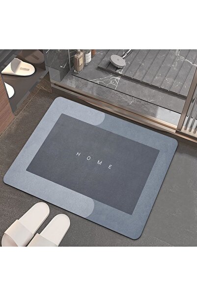 Ekostem Kaymaz Taban Sihirli Su Emen Banyo, Lavabo Paspası 50*70 Cm