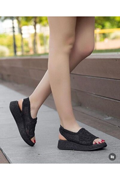 Bera KADIN HASIR ÖRGÜ SANDALET