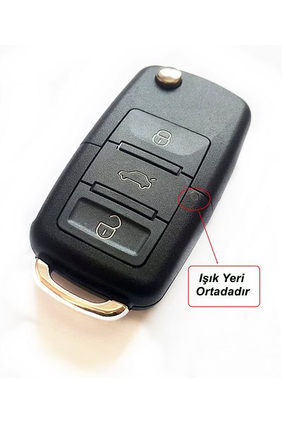 Kasey Skoda Octavia Roomster 2004-2008 Key and Control Container - Auto Keychain with Logo