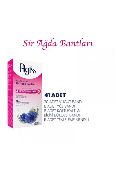 agıs Agıss Sir Waxing Tape - Pack of 41 Normal Skin