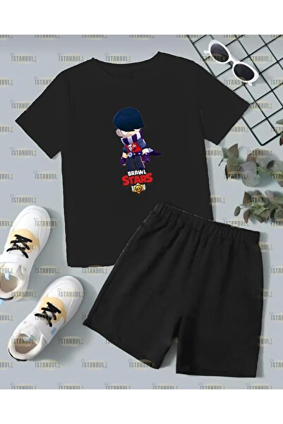 HediyeCenter Tricou pentru copii Brawl Stars Edgar cu model digital - D03