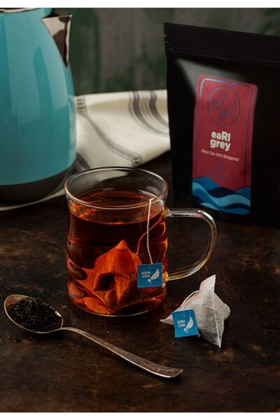 BORA CHAI Earl Grey Siyah Çay 12'li Piramit Poşet