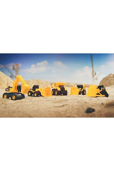 Nikko Toys Mini Machine Construction 5-Pack
