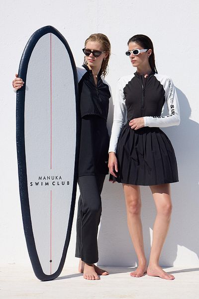 Manuka Μαύρο μαγιό Surf - Colorblock Bather