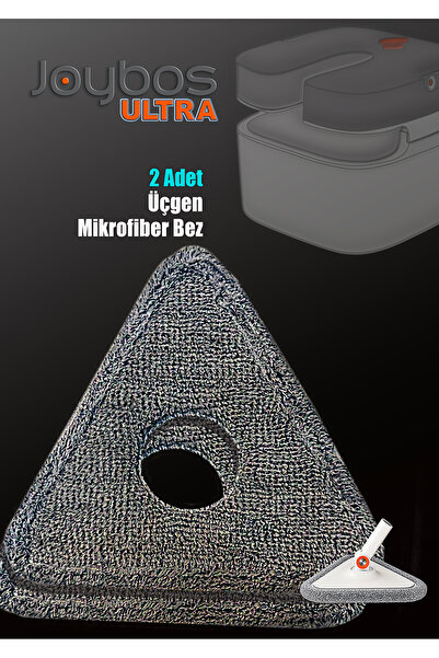 Joybos 2 Adet Üçgen Mikrofiber Bez