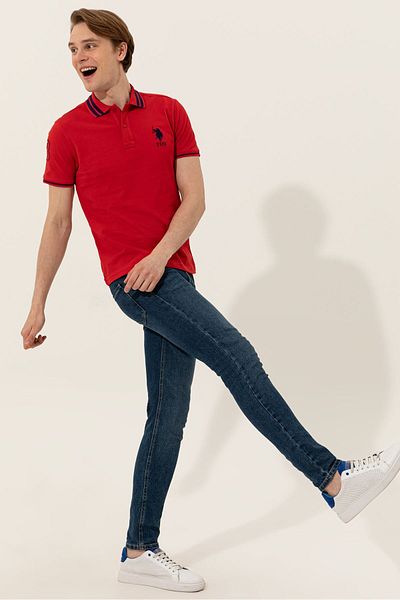 U.S. Polo Assn. Red Men's T-Shirt