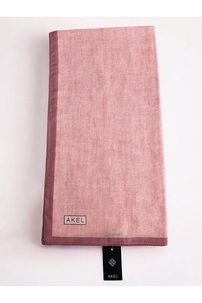 Akel Ψηφιακό μαλακό κασκόλ 95x95 - Μονόχρωμο