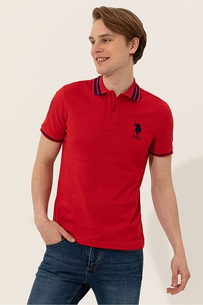 U.S. Polo Assn. Red Men's T-Shirt