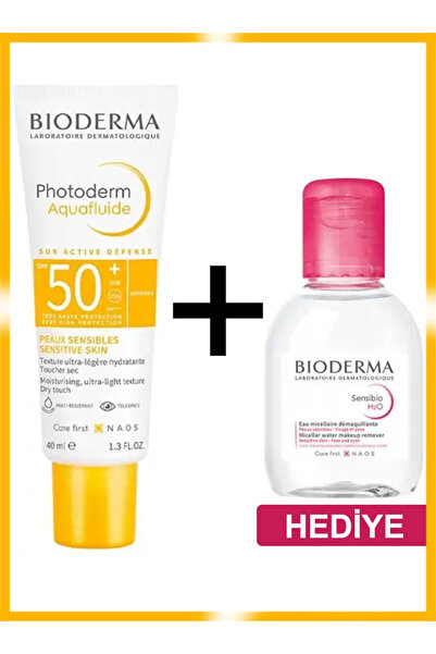 Bioderma Photoderm Aquafluid SPF50+ Tüm Ciltler Renksiz Güneş Kremi 40 ml - S...