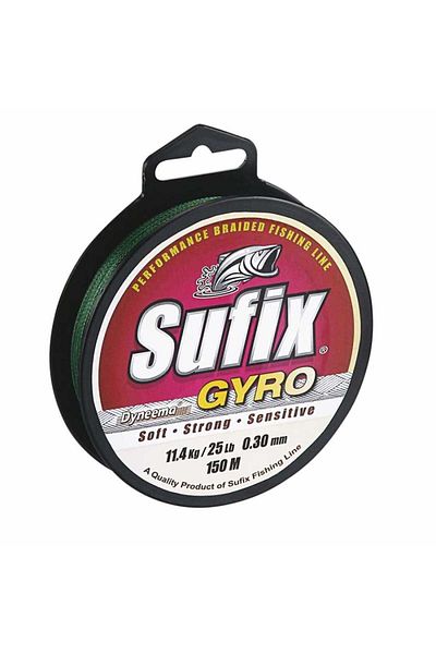 SUFIX Gyro Braid Rope Line Deep Green 0.50mm - 135m - 27.2kg