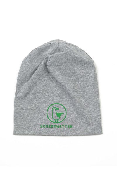 SCHIETWETTER Beanie mit Print Möwe Stretch, warm, einfarbig