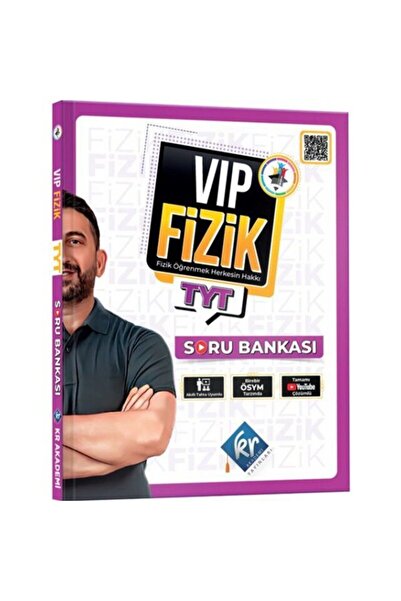 KR Akademi Yayınları TYT Vip Fizik Soru Bankası 2024