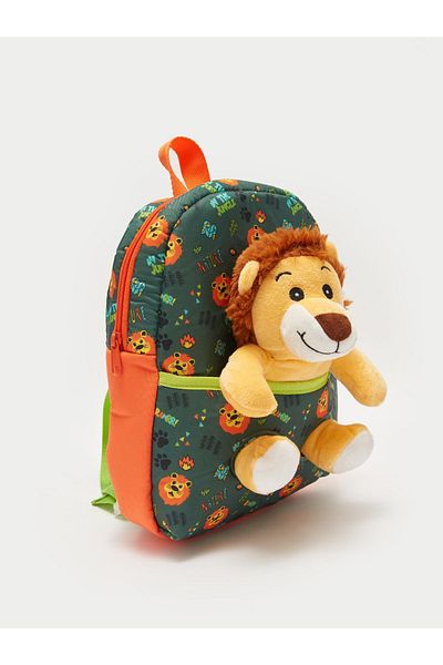 LC Waikiki Lion Figured Boy's Backpack