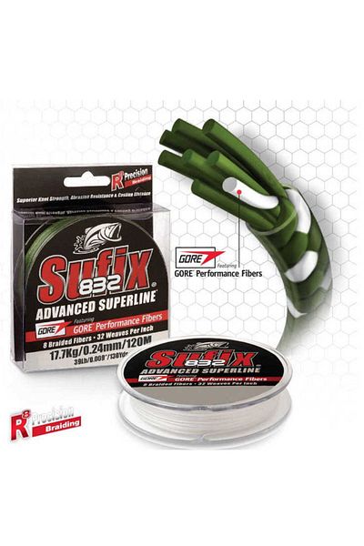 SUFIX 832 Advanced Rope Line Ghost 0.28mm - 100m - 22.8kg