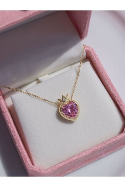 Reorah Collection Queen of Hearts Bridget Descendants 925 Gümüş Kolye