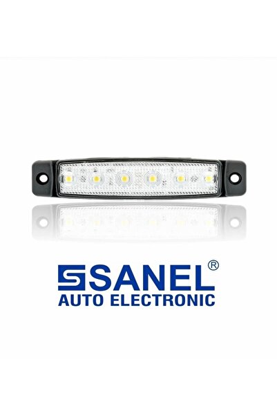 Karadeniztırmarket 10 Adet Orijinal Sanel Led Basamak Lamba 12volt Beyaz Renk...