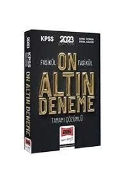 Yargı Yayınları 2023 Kpss Gy-gk Fasikül Fasikül Tamamı Çözümlü 10 Altın Deneme