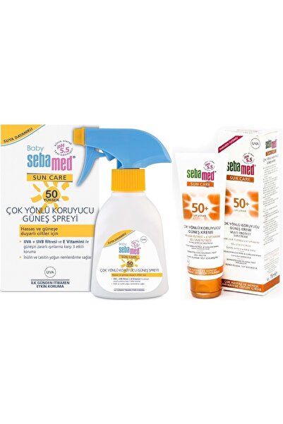 Sebamed كريم الوقاية من الشمس - للأطفال 200 مل + 75 مل، ميزة PK، متعدد الاستخ...