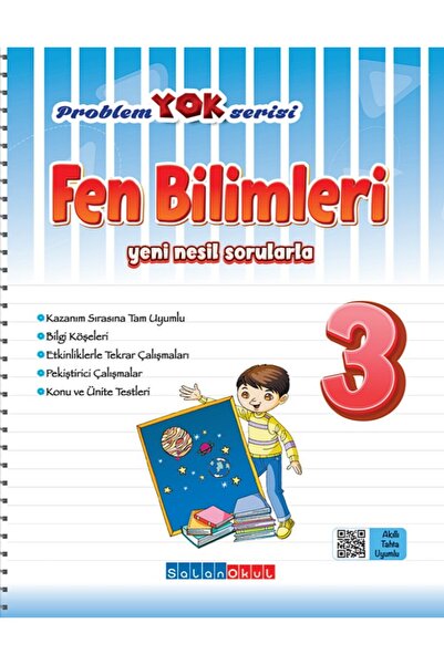 Salan Yayınları 3. Sınıf Problem Yok Serisi Fen  Bilimleri Soru Bankası