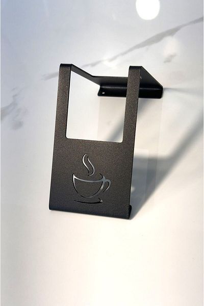 VELUX HOME Black Metal Filter - Coffee Paper, Stand and Bean Motif