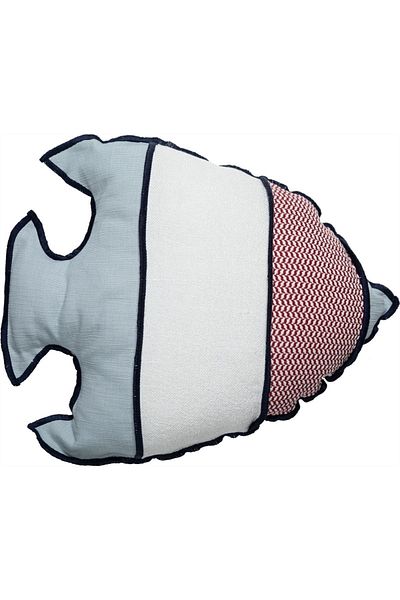 Mudo Home Blue Fish Throw Pillow - 40x50cm