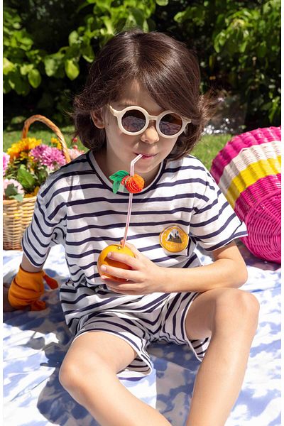 LUESS 100% Cotton Printed Suit for Boys - 2-3 Years 7-8 Years