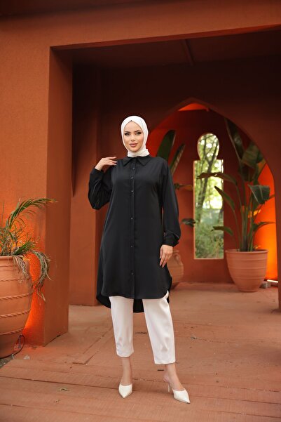 Zaure Dubai Silk Hijab Women's Shirt