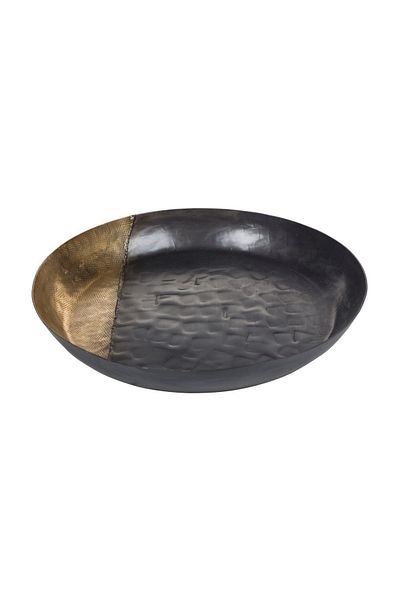Mudo Home Horus Black Decorative Tray 39 cm