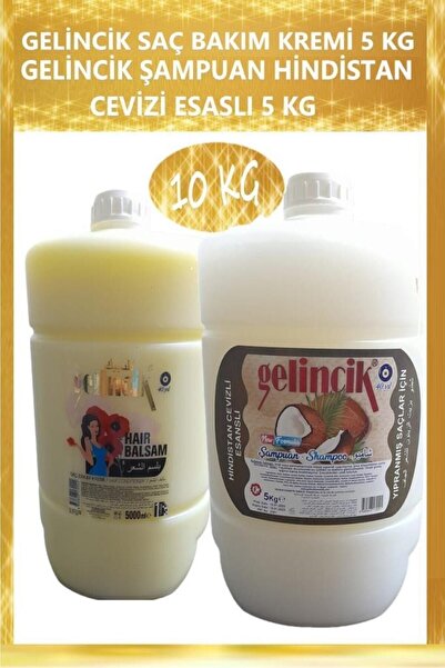 Gelincik Saç Bakım Kremi&hindistan Ceviz Esaslı 5+5 Kg