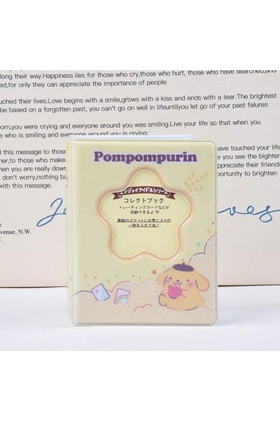 Kpop Dünyasi Sanrio Pompompurin Mini Album Binder