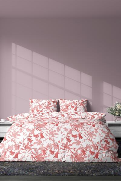 Zeynep Tekstil Single Cotton Duvet Cover Set - Duvet Cover and Pillowcase| BED WITHOUT SHEET