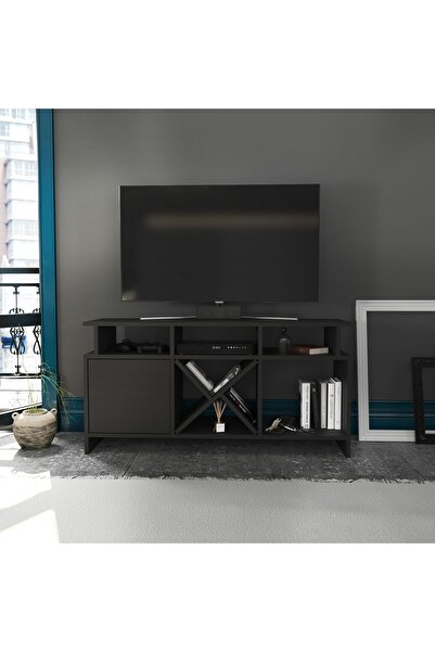 Decorotika AUBURN TV ÜNİTESİ ANTRASİT
