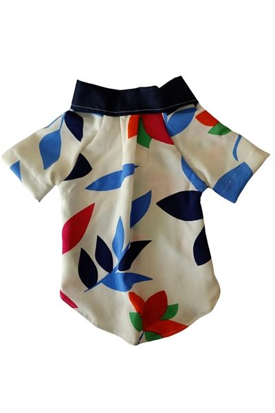 Gobo Colorful Bow Tie and Velcro Shirt - Cat and Dog Outfit Dress
