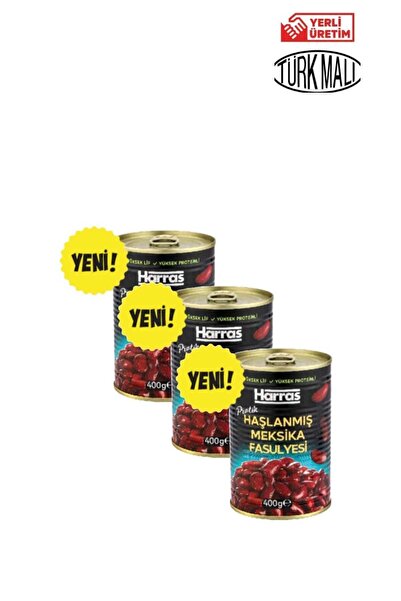 Harras Meksika Fasülyesi 400 gr X 3 Adet