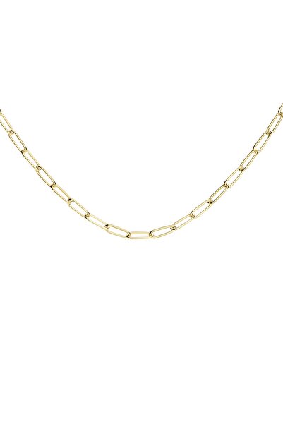 Rosefield JNRCG.J564 Dikdörtgen Zincir Altın Renkli Çelik Kolye