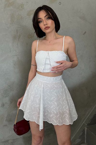 fiolin Fustă mini pentru femei Fisto cu pantaloni scurți
