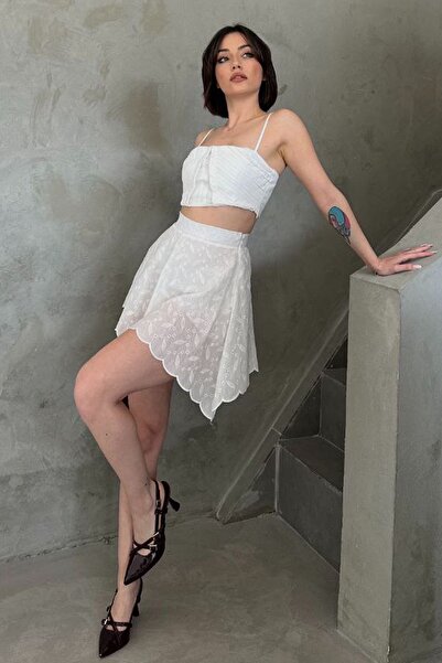 fiolin Fustă mini pentru femei Fisto cu pantaloni scurți